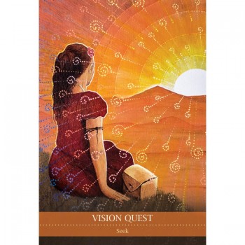 Kosmetinis defektas Shamanic Medicine Oracle kortos Blue Angel